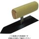 ナルセ商工 カネ三 油焼仕上鏝 元幅38×先幅34 コテ長さ120mm ASK-120 1丁 123-1181（直送品）