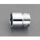 エスコ 3/8”DRx 3/8 ” ソケット(六角) EA618PK-105 1セット(10個)（直送品）