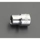 エスコ 3/8”DRx 8 mm [2重4角]ソケット EA618BW-80 1セット(10個)（直送品）