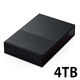 HDD 外付け デスクトップ USB3.2(Gen1) ブラック 4TB ELD-GTV040UBK エレコム 1個