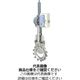 オーケーエム 336JーM 1.0MPa ナイフゲートバルブ 単相電動式 SCS13A/SUS304/CRゴム JIS10K 300A 1個（直送品）