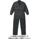 山田辰 綿100%ツヅキ服 ブラック SS 1-3670-BC-SS 1枚（直送品）