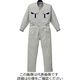 山田辰 ツヅキ服 シルバーグレー M 1-8400-SG-M 1枚（直送品）