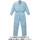山田辰 抗菌夏ツヅキ服 ミストブルー LL 1-1190-MT-LL 1枚（直送品）