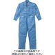 山田辰 夏ツヅキ服 スカイブルー LL 1-5900-SB-LL 1枚（直送品）