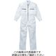 山田辰 綿100%夏ツヅキ服 ホワイト S 1-1130-WH-S 1枚（直送品）