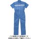 山田辰 綿100%半袖ツヅキ服 スカイブルー B3L 1-1030-SB-B3L 1枚（直送品）
