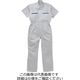 山田辰 綿100%半袖ツヅキ服 グレー 4L 1-1050-G1-4L 1枚（直送品）