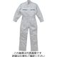 山田辰 綿100%夏ツヅキ服 グレー 4L 1-1150-G1-4L 1枚（直送品）