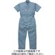 山田辰 半袖ツヅキ服 スモークブルー L 1-3651-BL-L 1枚（直送品）