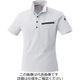 村上被服 鹿の子半袖ポロシャツ ホワイト 3L 274-17-3L 1セット(3枚)（直送品）