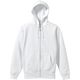 キャブ 10.0オンス CVCスウェットフルジップパーカ(アダルト) M ホワイト 562001 1着（直送品）