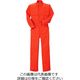 クレヒフク 綿100％ジャンプスーツ オレンジ 6L 111-72-6L 1枚（直送品）