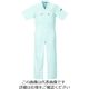 クレヒフク 綿100％半袖ツナギ服 ホワイト L 1951-40-L 1枚（直送品）