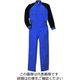 クレヒフク 綿100％ツートンツナギ服 ブルー 3L 211-30-3L 1枚（直送品）