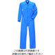 クレヒフク 綿100％ジャンプスーツ ブルー 5L 1810-30-5L 1枚（直送品）
