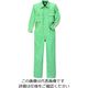 クレヒフク 綿100％ツートンツナギ服 アースグリーン LL 223-52-LL 1枚（直送品）