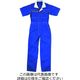 クレヒフク 半袖ツナギ服 ブルー 4L 6603-30-4L 1枚（直送品）
