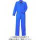 クレヒフク 綿100％夏ツナギ服 ブルー LL 750-30-LL 1枚（直送品）