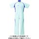 クレヒフク スポーツ夏半袖ツナギ服 シルバーグレー 3L 708-21-3L 1枚（直送品）