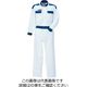 クレヒフク 綿100％ピットスーツ ホワイト LL KR5-40-LL 1枚（直送品）