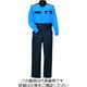 クレヒフク 綿100％ピットスーツ ブルー L KR6-30-L 1枚（直送品）