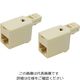 ジェフコム 電話線アダプター LNCーTELーA 1袋(2個)（直送品）