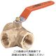 キッツ TN 黄銅三方ボール弁【400型・3方2面シート・Lポート】 TN-65A 1台（直送品）