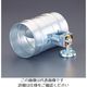 エスコ φ100x132mm 風量調節ダンパー(ウォーム式) EA997DC-100 1個（直送品）