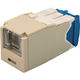 パンドウイットコーポレーション PANDUIT カテゴリ6A シャッター付モジュラージャック アイボリー CJH6X88TGEI 1個（直送品）