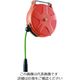 三協リール TRIENS 導電エアーホースリール 内径6.5mm×10m オレンジ SHS-210EA-OR 1台 206-5957（直送品）