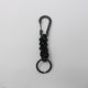 三友産業 クランクステッチキーリング リフレクティブブラック UUU-0104 1個（直送品）