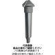 超硬カウンターシンク No.19290ー0 90°3枚刃 超硬付刃 MTシャンク 19290ー0 ー 80.0 19290-0-80.0（直送品）