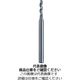 ダイヴァーズ 超硬ドリル No.353 3枚刃 精密小径超硬ソリッドドリル 353 ー 0.85 353-0.85 1個（直送品）