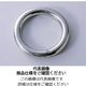 ひめじや SUS304 溶接丸カン 節取品 R-16X65 1個（直送品）