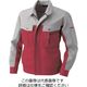 アルトコーポレーション 長袖ブルゾン レッド×グレー ELL BFー713ー16ーELL 1枚（直送品）