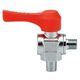 カクダイ アングル型ミニチュアボールバルブ 651ー950ー10 1個（直送品）
