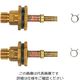 カクダイ ユニットバス貫通金具(ペア耐熱管用) 416ー452 1個(2個)（直送品）