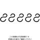 ニッサチェイン Pー 25 黒 カラーSフック 2.3×23 PP25 1セット(75個:5個×15セット)（直送品）