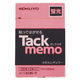 コクヨ タックメモ 蛍光色 付箋 75×25mm ピンク メ-1303N-P 1セット（10冊：2冊入×5パック）