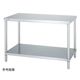 アズワン 静音ステンレス作業台 幅1800×奥行900×高さ800mm WB-18090SI 1個 1-5932-37（直送品）