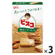 江崎グリコ ビスコ小麦胚芽入り＜香ばしアーモンド＞ 1セット（3個）