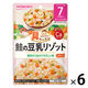 【7ヵ月頃から】和光堂ベビーフード 具たっぷりグーグーキッチン　鮭の豆乳リゾット 80g　6個　アサヒグループ食品　ベビーフード　離乳食