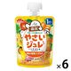 【1歳頃から】森永 フルーツでおいしいやさいジュレ 黄色の野菜とくだもの 70g 1セット（6個）