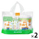 【1歳頃から】森永 フォローアップミルク チルミル 大缶2缶パック（800g×2缶） 2個　森永乳業 粉ミルク