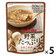 カゴメ 野菜たっぷり きのこのスープ 160g 5袋
