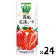 カゴメ 野菜生活100 本日の逸品 茨城県産紅ほっぺミックス 195ml 1箱（24本入）