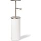 umbra ポータルー トイレットペーパースタンド ホワイト/ニッケル 21012487670 1個