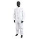 不織布つなぎ服　スタンドカラータイプ　#7024-WLL　 30着入　川西工業