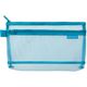 デザインフィル メッシュペンポーチ 青 41490006 1セット(2個)